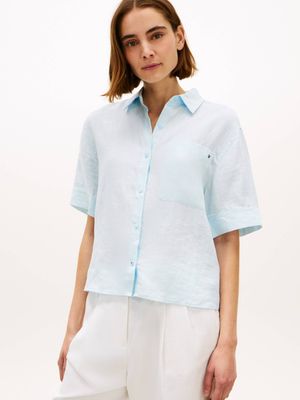 Tommy Hilfiger - Koszula damska casual ze sklepu: Gomez Fashion Store w kategorii: Koszule damskie - zdjęcie 874714-BD9-10338_TH262W000152G77