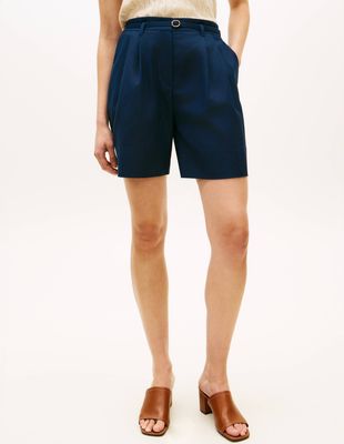 Tommy Hilfiger - Szorty na wiosnę ze sklepu: Gomez Fashion Store w kategorii: Szorty - zdjęcie 874714-BD9-10338_TH262W000160F71