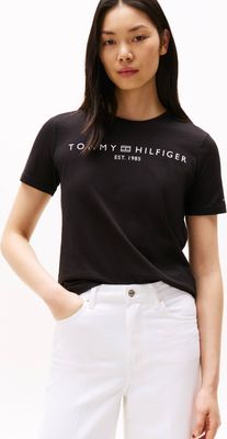 Bluzka damska na wiosnę Tommy Hilfiger ze sklepu: Gomez Fashion Store w kategorii: Bluzki damskie - zdjęcie 874714-BD9-10338_TH262W000170D12