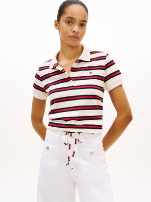 Bluzka damska casual Tommy Hilfiger ze sklepu: Gomez Fashion Store w kategorii: Bluzki damskie - zdjęcie 874714-BD9-10338_TH262W000174P61