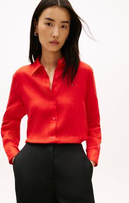 Tommy Hilfiger - Koszula damska ze sklepu: Gomez Fashion Store w kategorii: Koszule damskie - zdjęcie 874714-BD9-10338_TH262W000151K25