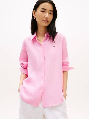 Koszula damska na wiosnę Tommy Hilfiger ze sklepu: Gomez Fashion Store w kategorii: Koszule damskie - zdjęcie 874714-BD9-10338_TH262W000151Z37
