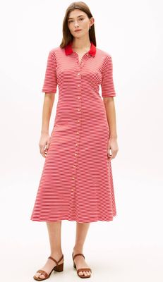 Tommy Hilfiger - Sukienka koszulowa ze sklepu: Gomez Fashion Store w kategorii: Sukienki - zdjęcie 874714-BD9-10338_TH262W000189D20