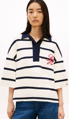 Sweter damski Tommy Hilfiger ze sklepu: Gomez Fashion Store w kategorii: Swetry damskie - zdjęcie 874714-BD9-10338_TH262W000200L77