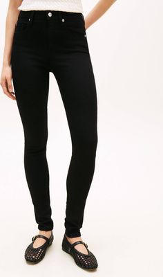 Jeansy damskie w miejskim stylu Tommy Hilfiger ze sklepu: Gomez Fashion Store w kategorii: Jeansy damskie - zdjęcie 874714-BD9-10338_TH262W000204D12