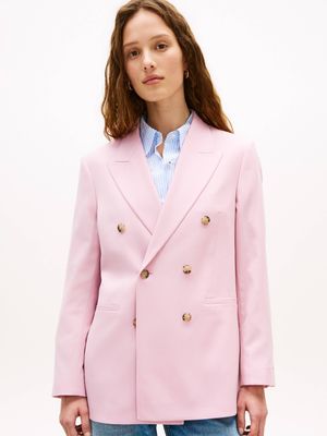 Tommy Hilfiger - Marynarka elegancki ze sklepu: Gomez Fashion Store w kategorii: Marynarki damskie - zdjęcie 874714-BD9-10338_TH262W000207A89