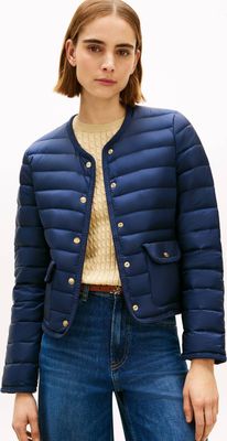 Kurtka damska na wiosnę casual Tommy Hilfiger ze sklepu: Gomez Fashion Store w kategorii: Kurtki damskie - zdjęcie 874714-BD9-10338_TH262W000208F71
