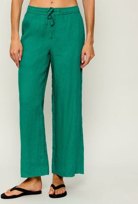 Spodnie damskie na lato Tommy Hilfiger ze sklepu: Gomez Fashion Store w kategorii: Spodnie damskie - zdjęcie 874714-BD9-10338_TH262W000183K28