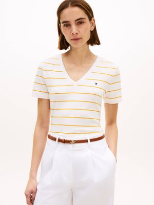 Bluzka damska casualowa Tommy Hilfiger ze sklepu: Gomez Fashion Store w kategorii: Bluzki damskie - zdjęcie 874714-BD9-10338_TH262W000250ZH7