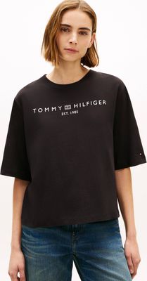 Bluzka damska na wiosnę Tommy Hilfiger ze sklepu: Gomez Fashion Store w kategorii: Bluzki damskie - zdjęcie 874714-BD9-10338_TH262W000252D12