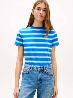 Bluzka damska Tommy Hilfiger ze sklepu: Gomez Fashion Store w kategorii: Bluzki damskie - zdjęcie 874714-BD9-10338_TH262W000253G99