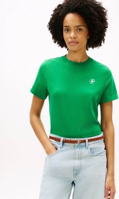 Tommy Hilfiger - Bluzka damska na lato ze sklepu: Gomez Fashion Store w kategorii: Bluzki damskie - zdjęcie 874714-BD9-10338_TH262W000253K28