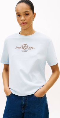 Bluzka damska na wiosnę Tommy Hilfiger ze sklepu: Gomez Fashion Store w kategorii: Bluzki damskie - zdjęcie 874714-BD9-10338_TH262W000255G77