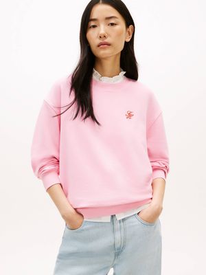 Tommy Hilfiger - Bluza damska w stylu młodzieżowym ze sklepu: Gomez Fashion Store w kategorii: Bluzy damskie - zdjęcie 874714-BD9-10338_TH262W000264G59