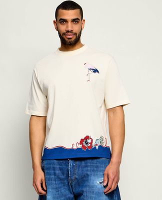 T-shirt męski Dsquared2 ze sklepu: Gomez Fashion Store w kategorii: T-shirty męskie - zdjęcie 874714-BD9-10338_DQ262M000007004