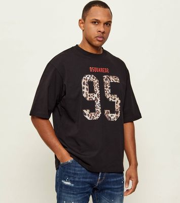 T-shirt męski młodzieżowy Dsquared2 ze sklepu: Gomez Fashion Store w kategorii: T-shirty męskie - zdjęcie 874714-BD9-10338_DQ262M000008900