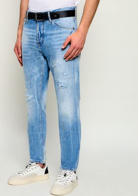 Jeansy męskie wiosenne Dsquared2 ze sklepu: Gomez Fashion Store w kategorii: Jeansy męskie - zdjęcie 874714-BD9-10338_DQ262M000013470