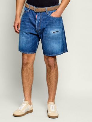 Spodenki męskie Dsquared2 ze sklepu: Gomez Fashion Store w kategorii: Spodenki męskie - zdjęcie 874714-BD9-10338_DQ262M000015470
