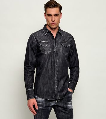 Koszula męska Dsquared2 ze sklepu: Gomez Fashion Store w kategorii: Koszule męskie - zdjęcie 874714-BD9-10338_DQ262M000016900