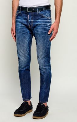 Jeansy męskie na lato Dsquared2 ze sklepu: Gomez Fashion Store w kategorii: Jeansy męskie - zdjęcie 874714-BD9-10338_DQ262M000019470