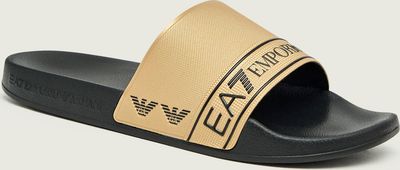 Klapki męskie na lato EA7 ze sklepu: Gomez Fashion Store w kategorii: Klapki męskie - zdjęcie 874714-BD9-10338_E7262M000070D86
