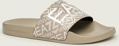 Klapki damskie na lato EA7 ze sklepu: Gomez Fashion Store w kategorii: Klapki damskie - zdjęcie 874714-BD9-10338_E7262U000006G32