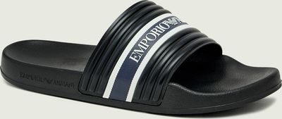 Klapki męskie na lato Emporio Armani ze sklepu: Gomez Fashion Store w kategorii: Klapki męskie - zdjęcie 874714-BD9-10338_EA262M000089T13