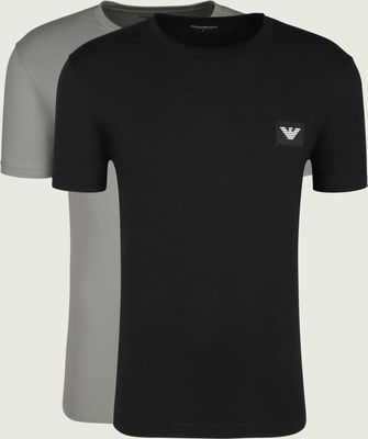 T-shirt męski na wiosnę casual Emporio Armani ze sklepu: Gomez Fashion Store w kategorii: T-shirty męskie - zdjęcie 874714-BD9-10338_EA262M000097T19