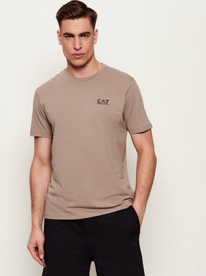 T-shirt męski na lato EA7 ze sklepu: Gomez Fashion Store w kategorii: T-shirty męskie - zdjęcie 874714-BD9-10338_E7262M000089F78