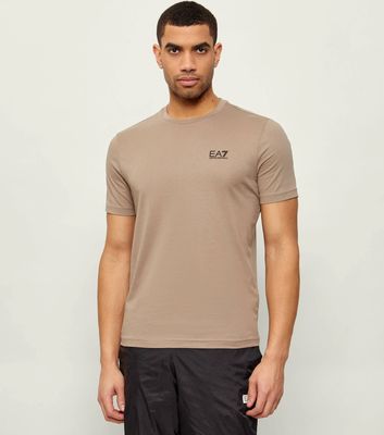T-shirt męski casualowy EA7 ze sklepu: Gomez Fashion Store w kategorii: T-shirty męskie - zdjęcie 874714-BD9-10338_E7262M000090F78