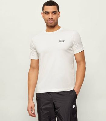 T-shirt męski na lato EA7 ze sklepu: Gomez Fashion Store w kategorii: T-shirty męskie - zdjęcie 874714-BD9-10338_E7262M000090G14