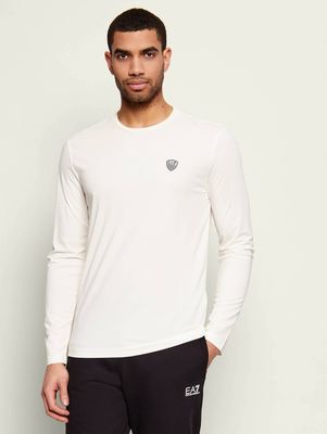 T-shirt męski na wiosnę EA7 ze sklepu: Gomez Fashion Store w kategorii: T-shirty męskie - zdjęcie 874714-BD9-10338_E7262M000091G14