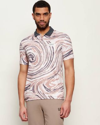 T-shirt męski na wiosnę EA7 ze sklepu: Gomez Fashion Store w kategorii: T-shirty męskie - zdjęcie 874714-BD9-10338_E7262M000142G43