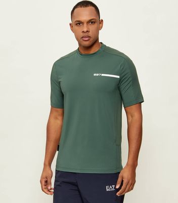 T-shirt męski EA7 ze sklepu: Gomez Fashion Store w kategorii: T-shirty męskie - zdjęcie 874714-BD9-10338_E7262M000150F75