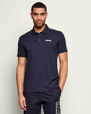 T-shirt męski na lato EA7 ze sklepu: Gomez Fashion Store w kategorii: T-shirty męskie - zdjęcie 874714-BD9-10338_E7262M000160C52