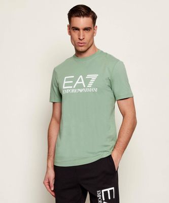 T-shirt męski młodzieżowy EA7 ze sklepu: Gomez Fashion Store w kategorii: T-shirty męskie - zdjęcie 874714-BD9-10338_E7262M000165F77