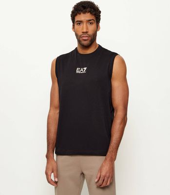 EA7 - T-shirt męski casual ze sklepu: Gomez Fashion Store w kategorii: T-shirty męskie - zdjęcie 874714-BD9-10338_E7262M000166C51
