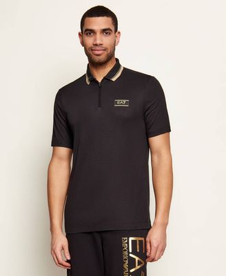 T-shirt męski na wiosnę casual EA7 ze sklepu: Gomez Fashion Store w kategorii: T-shirty męskie - zdjęcie 874714-BD9-10338_E7262M000191C51