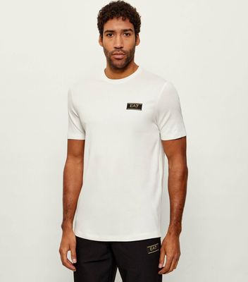 T-shirt męski na wiosnę EA7 ze sklepu: Gomez Fashion Store w kategorii: T-shirty męskie - zdjęcie 874714-BD9-10338_E7262M000192G14