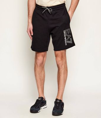 Spodenki męskie w sportowym stylu EA7 ze sklepu: Gomez Fashion Store w kategorii: Spodenki męskie - zdjęcie 874714-BD9-10338_E7262M000203C51