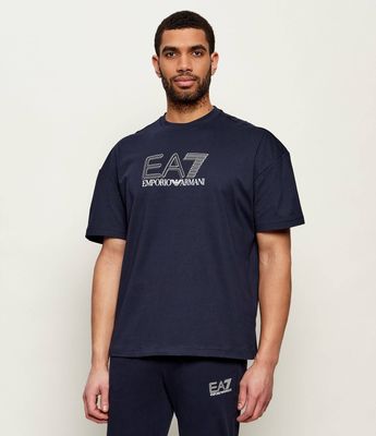 T-shirt męski EA7 ze sklepu: Gomez Fashion Store w kategorii: T-shirty męskie - zdjęcie 874714-BD9-10338_E7262M000208C52