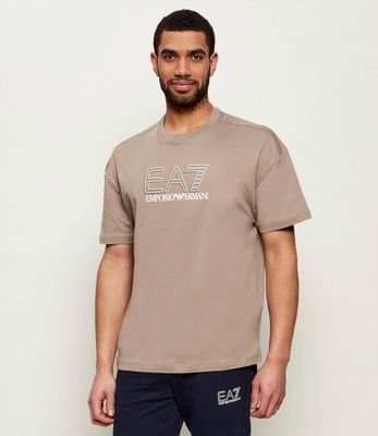 T-shirt męski na wiosnę EA7 ze sklepu: Gomez Fashion Store w kategorii: T-shirty męskie - zdjęcie 874714-BD9-10338_E7262M000208F78