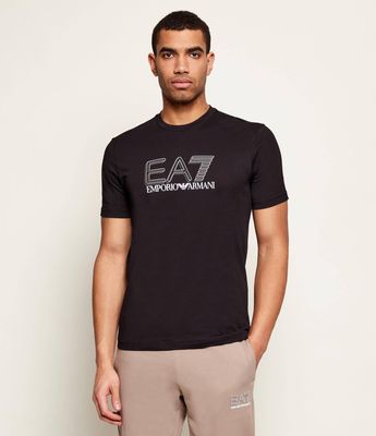 T-shirt męski na wiosnę EA7 ze sklepu: Gomez Fashion Store w kategorii: T-shirty męskie - zdjęcie 874714-BD9-10338_E7262M000209C51