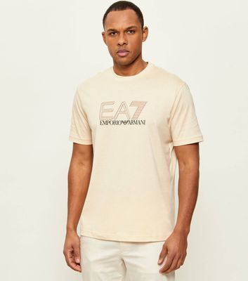 T-shirt męski na wiosnę EA7 ze sklepu: Gomez Fashion Store w kategorii: T-shirty męskie - zdjęcie 874714-BD9-10338_E7262M000209G44