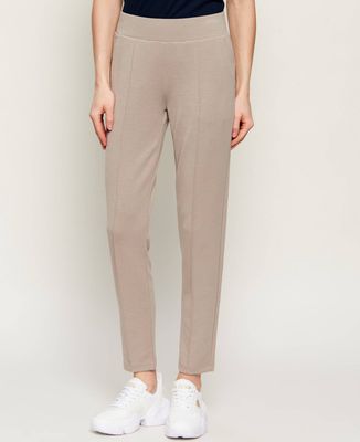 EA7 - Spodnie damskie na lato casual ze sklepu: Gomez Fashion Store w kategorii: Spodnie damskie - zdjęcie 874714-BD9-10338_E7262W000007G56