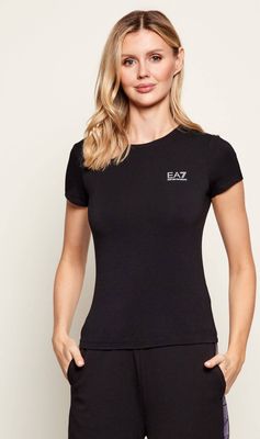 Bluzka damska casual EA7 ze sklepu: Gomez Fashion Store w kategorii: Bluzki damskie - zdjęcie 874714-BD9-10338_E7262W000019C51
