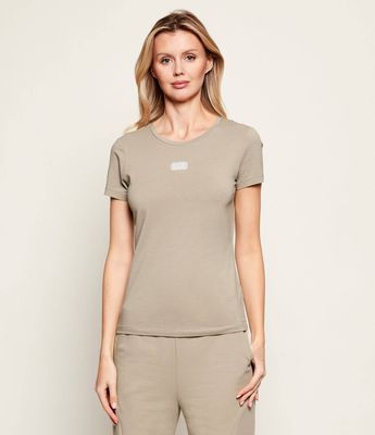 Bluzka damska casualowa EA7 ze sklepu: Gomez Fashion Store w kategorii: Bluzki damskie - zdjęcie 874714-BD9-10338_E7262W000025G56