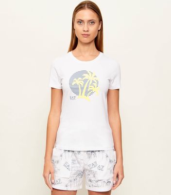 Bluzka damska EA7 ze sklepu: Gomez Fashion Store w kategorii: Bluzki damskie - zdjęcie 874714-BD9-10338_E7262W000031G59