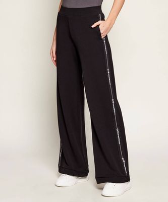 EA7 - Spodnie damskie na wiosnę ze sklepu: Gomez Fashion Store w kategorii: Spodnie damskie - zdjęcie 874714-BD9-10338_E7262W000046C51