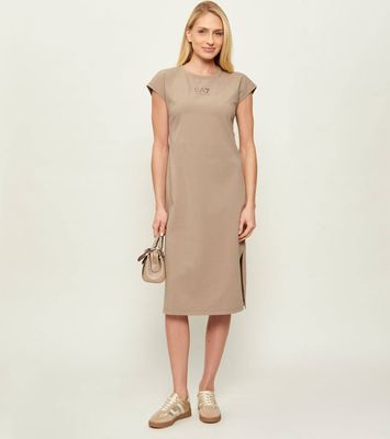 Sukienka EA7 ze sklepu: Gomez Fashion Store w kategorii: Sukienki - zdjęcie 874714-BD9-10338_E7262W000049F78